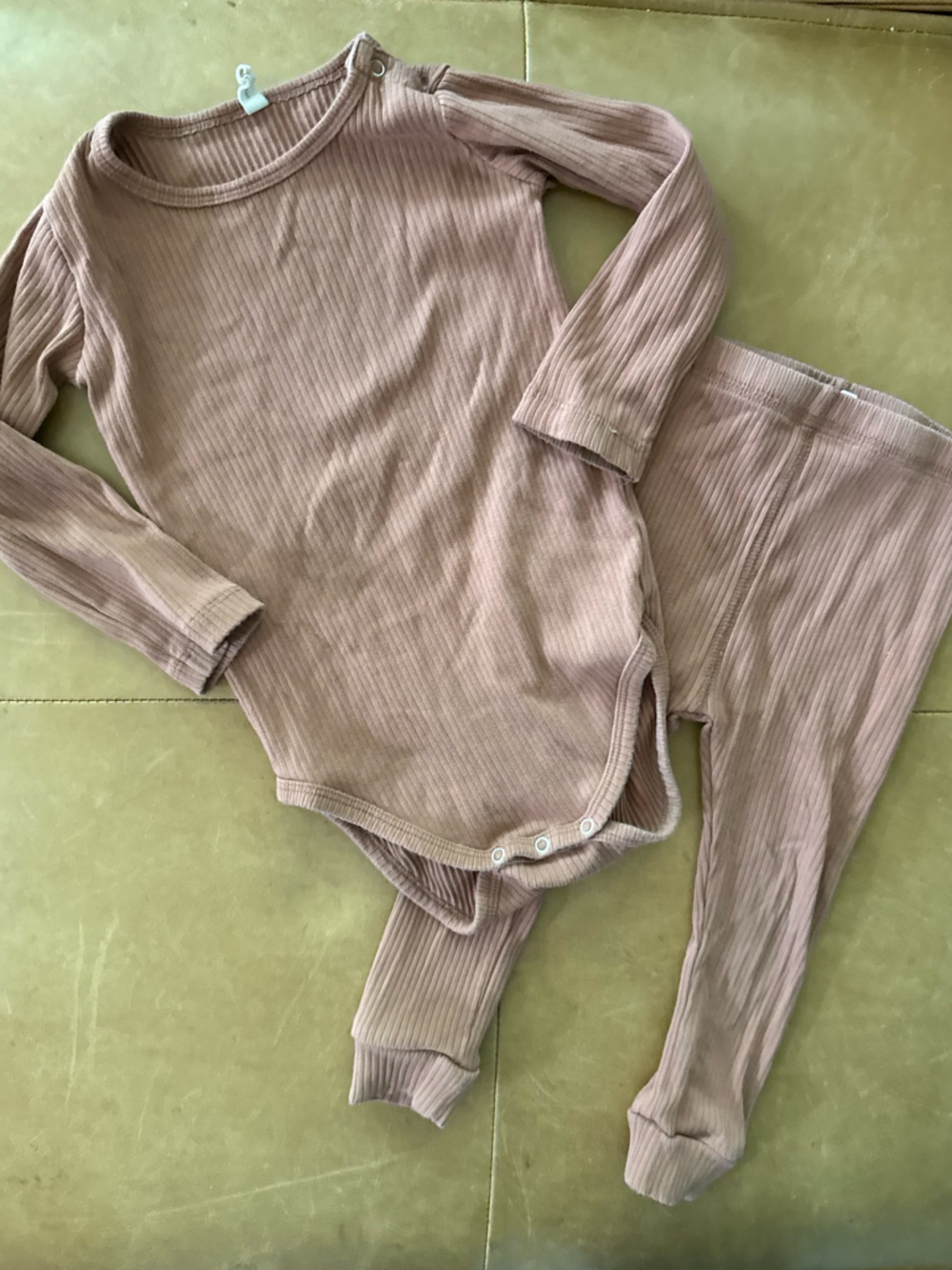 Quincy Mae Onesie and Pants 18-24M